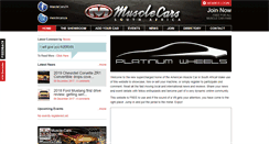 Desktop Screenshot of musclecars.co.za